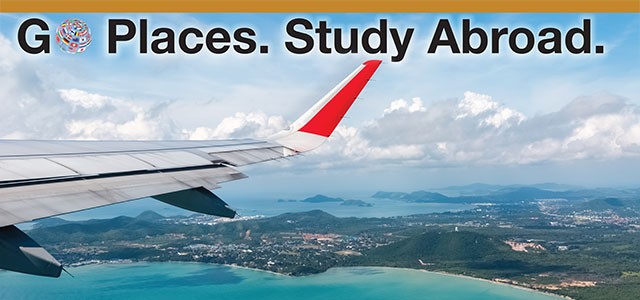 Go Places. Study Abroad.