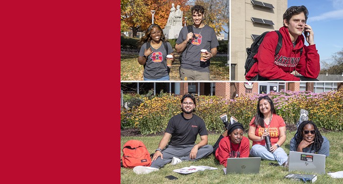 Students on Campus