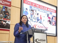 Dr. Ritu Raju gives State of the College address